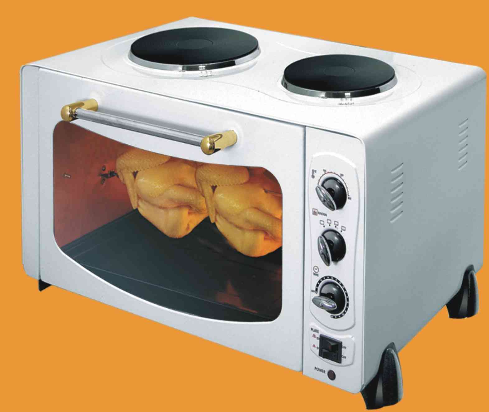 Electrical toaster oven and Electrical stove