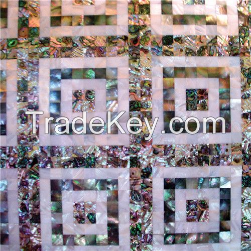 Unpolished fine piecing panel (soft mosaic)