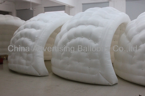 Inflatable tent