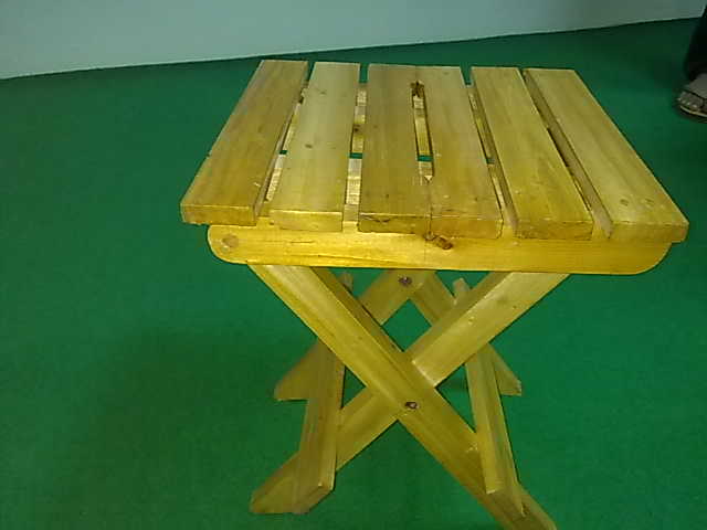 WOODEN STOOL