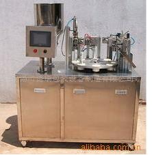 Automatic tube filling &amp; sealing machine