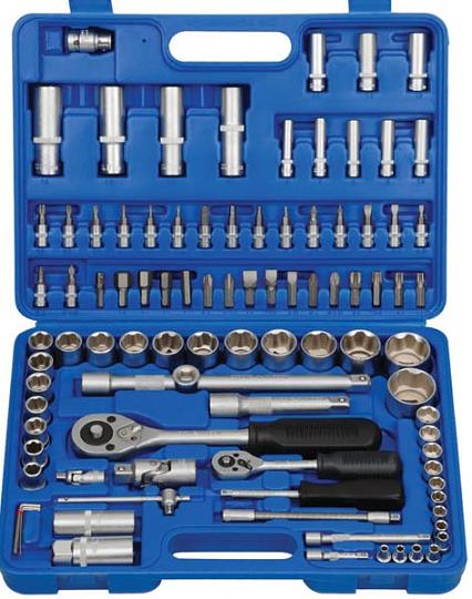 94PC Socket Impact Wrench Hand Tools Set Kit