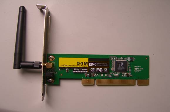 PCI wireless dongle