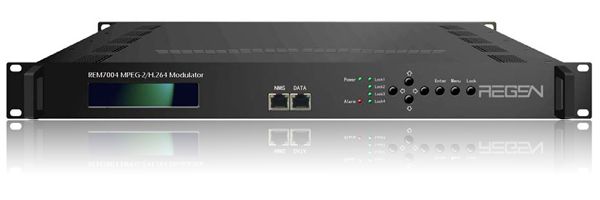 REM7004 MPEG-2/H.264 HDMI/SDI to RF Four-Channel Encoder Modulator DVB-C DVB-T ISDB ATSC