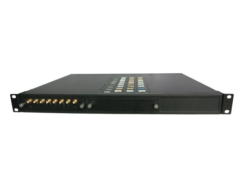 GSM CDMA WCDMA 8 Port 64SIM Rotation VOIP Gateway