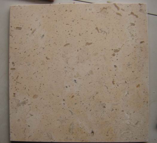 yellow/beige limestone