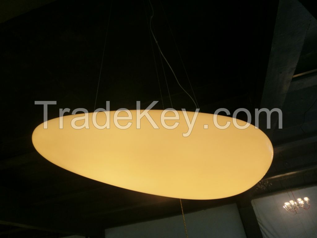 egg shape pendant light