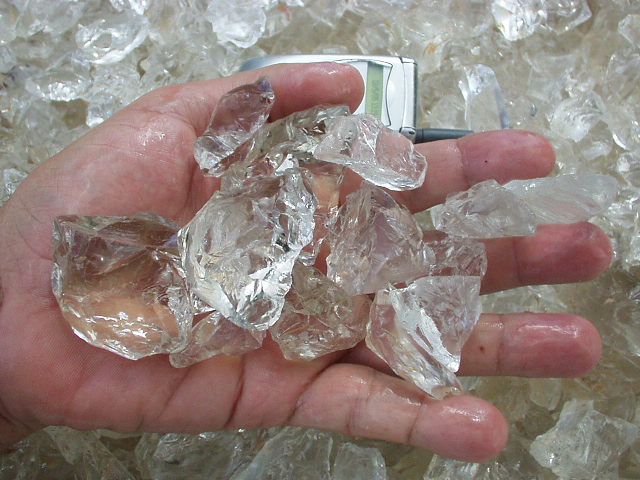 Rough clean crystal Brazil