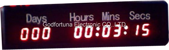 LED Countdown or Count Up Clock