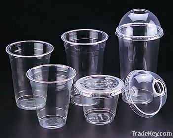 PLA clear cold cups