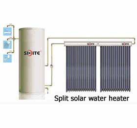 Split Solar Water Heater