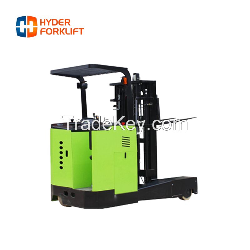 1.5ton, 2ton, 2.5ton 4 way/4 direction electric reach forklift truck for long materials