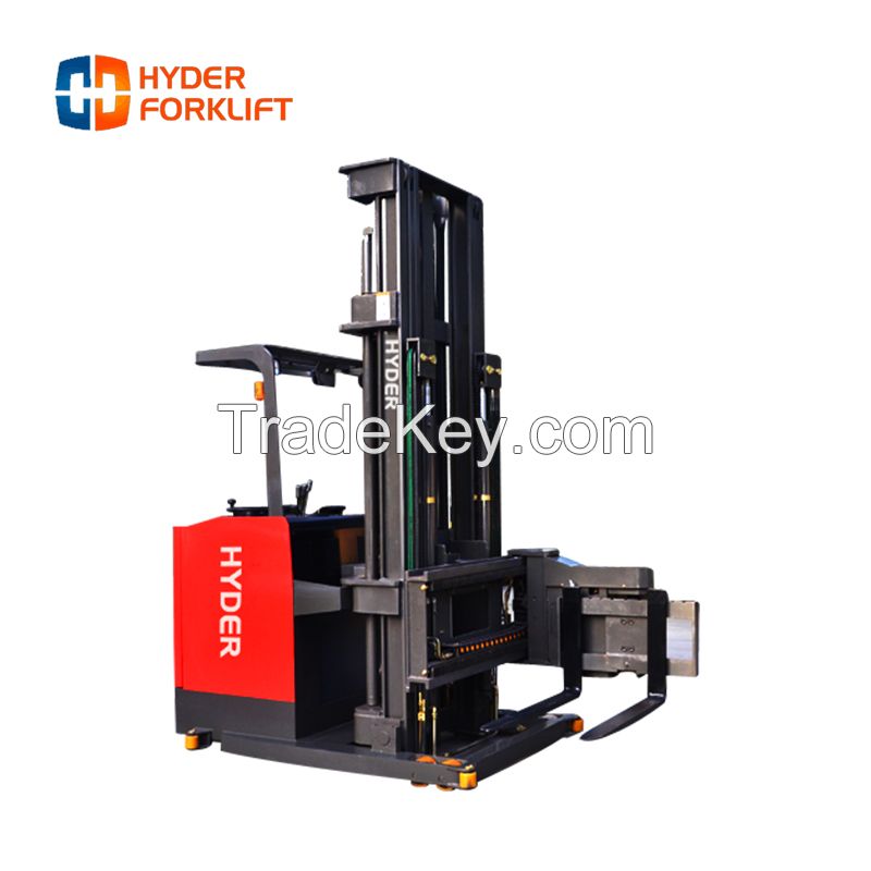 Chinese wholesale 1.0Ton/1.5ton vary narrow aisle forklift, three way forklift, 3 directional forklift