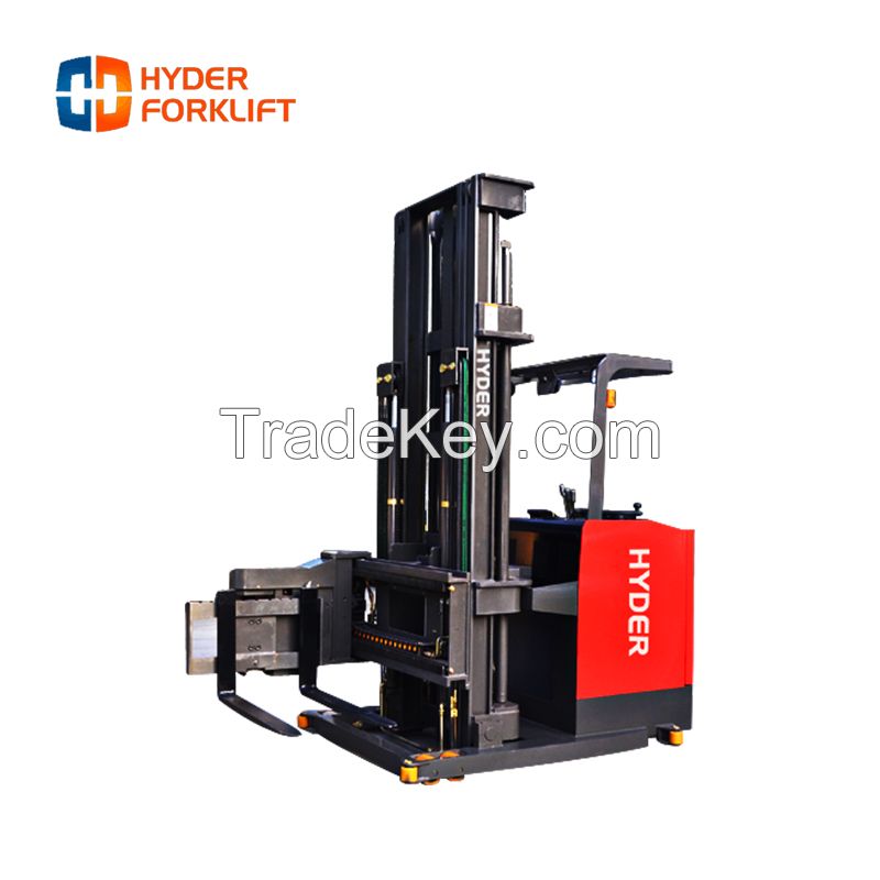 Chinese wholesale 1.0Ton/1.5ton vary narrow aisle forklift, three way forklift, 3 directional forklift