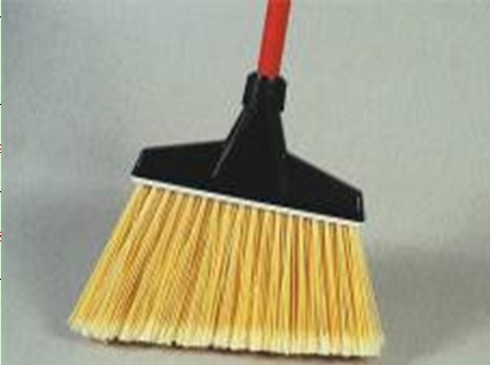 plastic broom