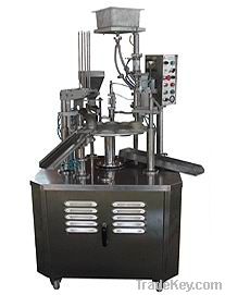 Rotary ice cream filling machine