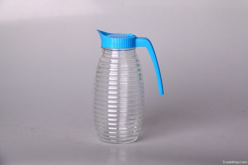 Glass water bottle