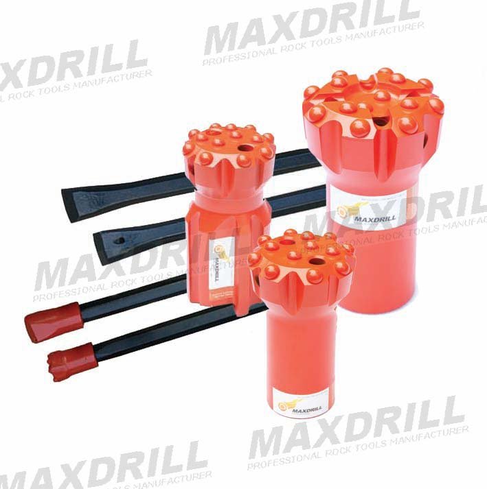 MAXDRILL Integral &amp; Taper drill steel