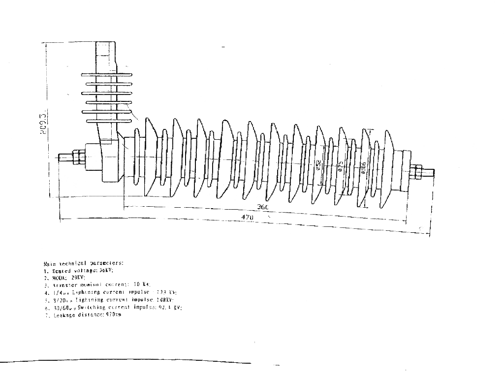 polymeric surge arrester