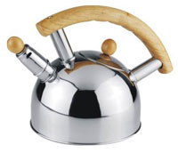 Whistling Kettle With Wooden Handle