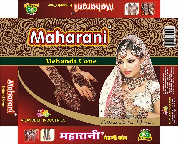 Maharani henna cone 