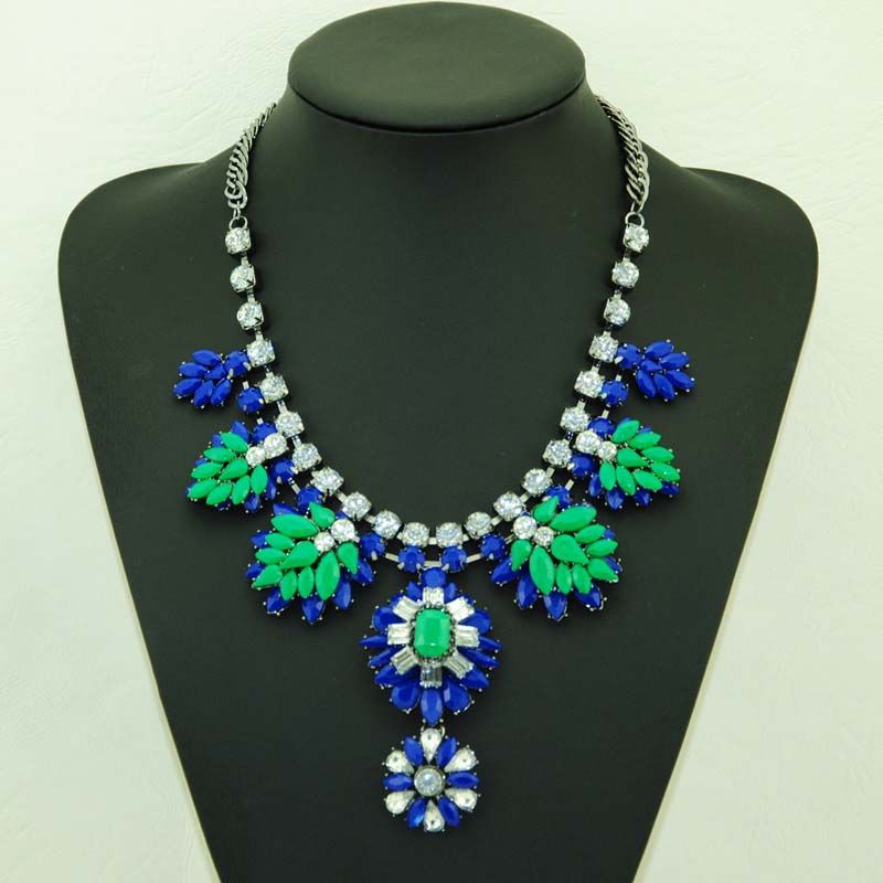 2014 Hot-Sell Women Beaded Charm Necklaces 