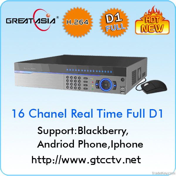 Full D1 Standalone DVR (16 Channel)
