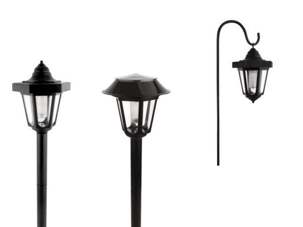 six angle design solar light, solar lawn light