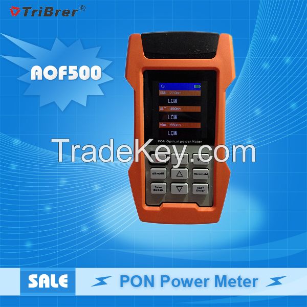 PON, PON Optical Power Meter, Tribrer Brand AOF500, Power Meter PON