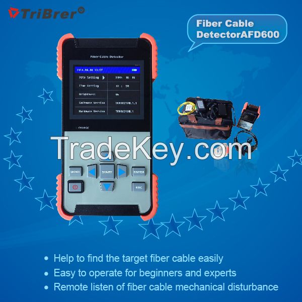 Audio Fiber Cable Detector /Cable Identifier Tribrer Brand AFD600