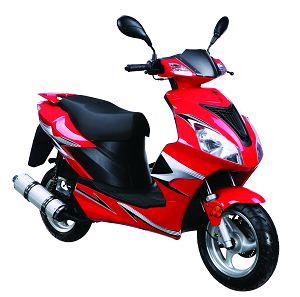 EEC gas scooter