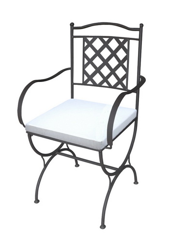 MAROC ARMCHAIR IN IRON