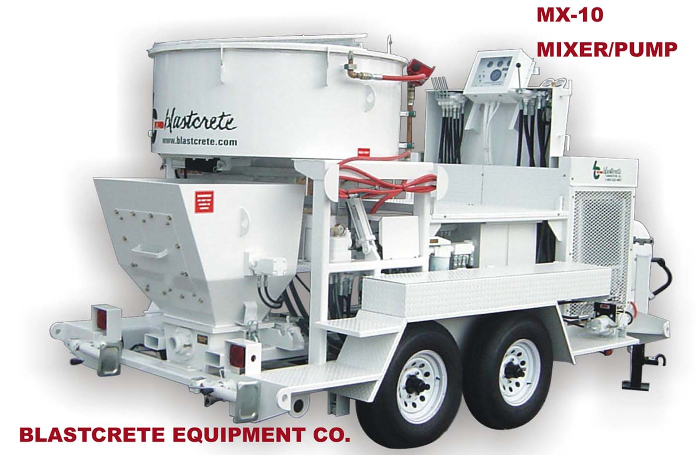 MX-10 Refractory spraying mixer/pump