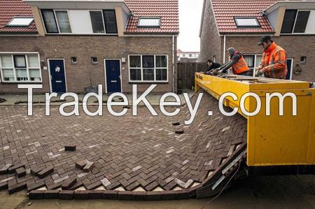 Brick Road Paving Machine