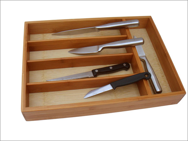 Bamboo Cutlery Tray