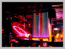 LED display-stage background display