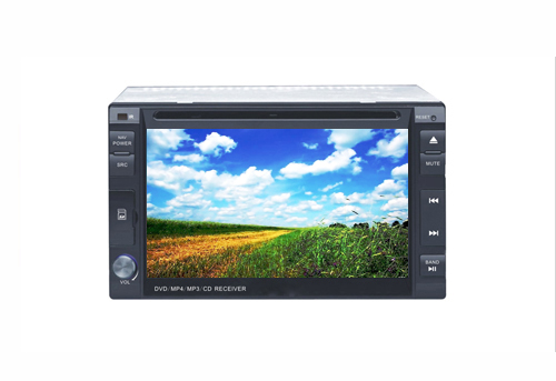 double din/in-dash Car DVD player with GPS/touch screen/all in one