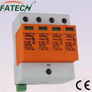 3 phase type 1+2 surge arrester