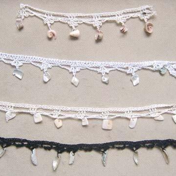 crochet lace crochet scarves