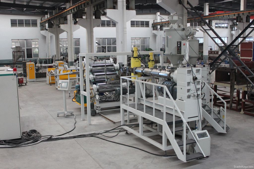 PP/PE/PET/PS/ABS sheet production line