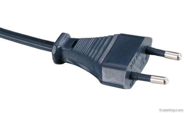 VDE approved power cord