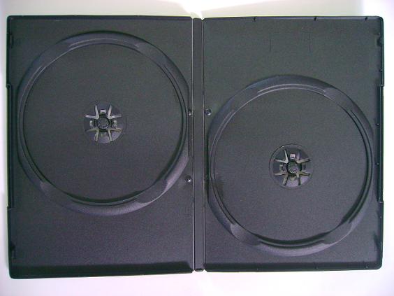 9mm single /double black DVD Case