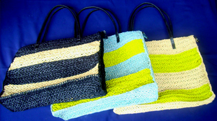 Raffia bags