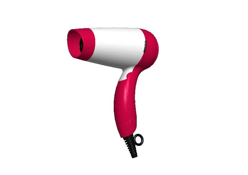 1200W mini foldable travel hair dryer