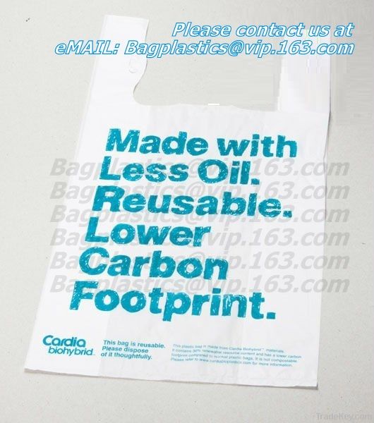 Corn starch bags, sacks, Compostable, OXO-BIODEGRADABLE, Biodegradable