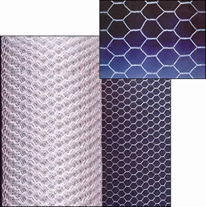 Hexagonal wire netting