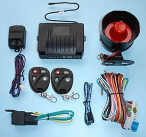 Car burglar alarm system