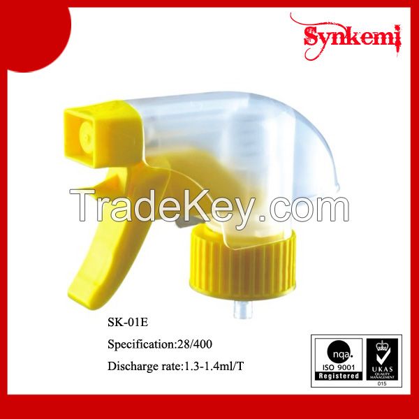 28/400 high output plastic small trigger sprayer 