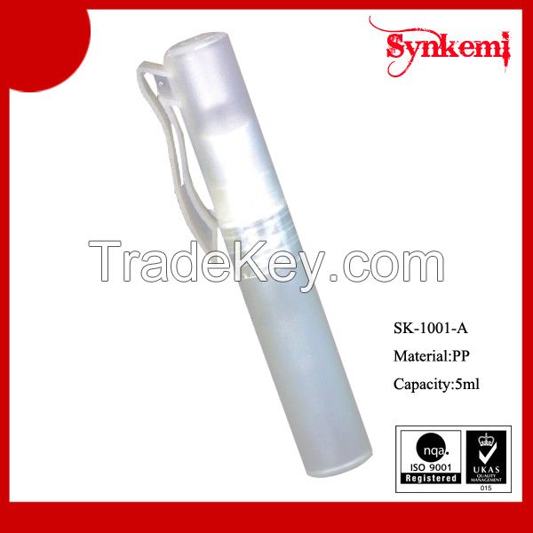 Plastic mini perfume atomizer 5ml 