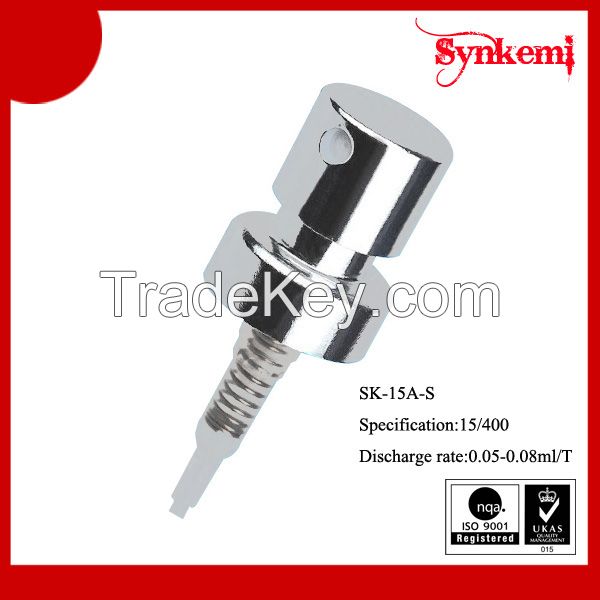 15mm silver perfume crimp pump